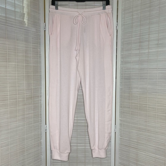 Michael Stars Jenny Jogger Pink Size M Pilled Soft Front Pockets New with Tags - Picture 1 of 10
